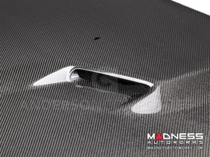 Dodge Challenger Hood by Anderson Composites- Carbon Fiber 